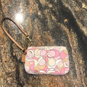 Authentic Coach Wristlet
